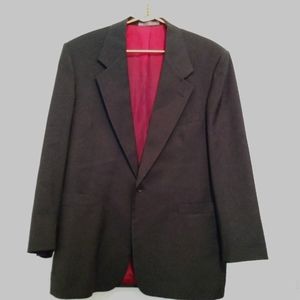 Michael Jordan Black Wool Sport Coat Jacket sz 40R